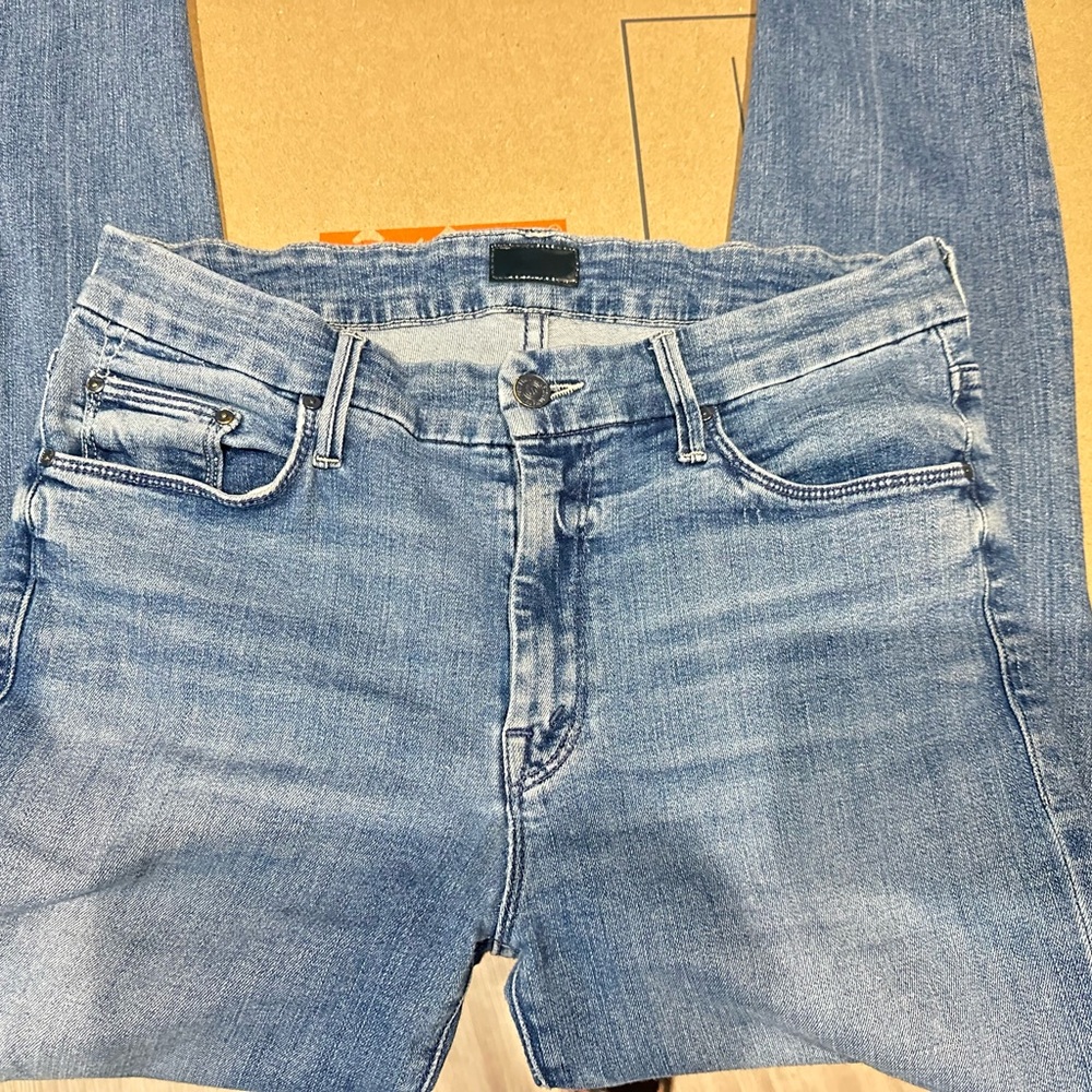 MOTHER Looker Ankle Skinny Jeans
